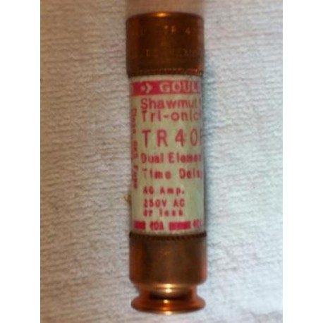 Gould TR40R Shawmut Tri-Onics Fuse - New No Box