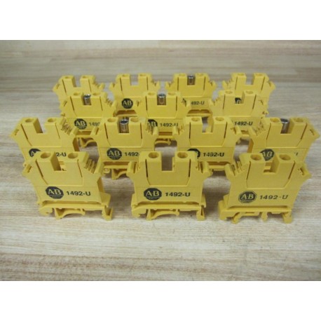 Allen Bradley 1492-U Terminal Block Type UK 10 (Pack of 14) - New No Box