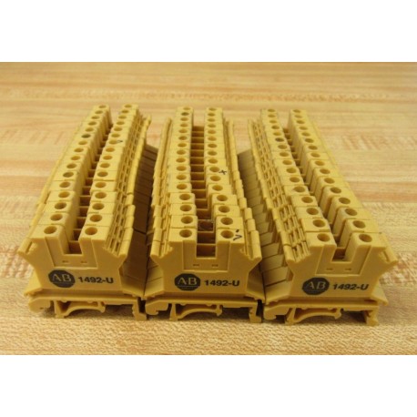 Allen Bradley 1492-U Terminal Block UK2.5B (Pack of 48) - New No Box