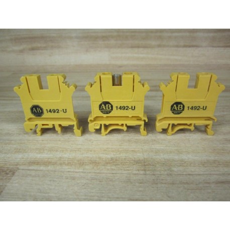 Allen Bradley 1492-U Terminal Block UK4 (Pack of 3) - New No Box
