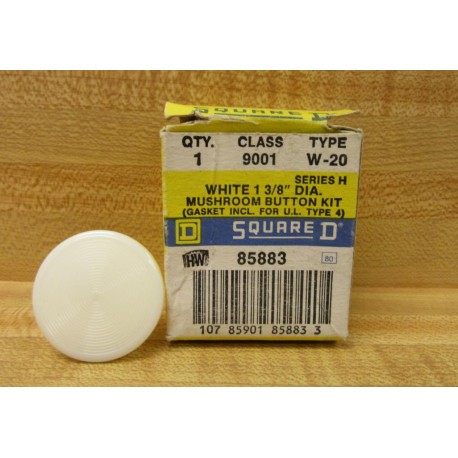 Square D 9001-W20 Push Button 9001W20