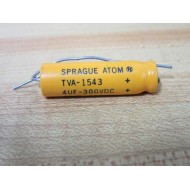 Sprague TVA-1543 Part TVA1543 4UF 300VDC - New No Box