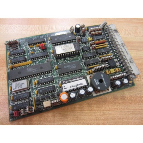 Parker Compumotor 71-007100-01 Circuit Board 61-007099-01 - Used