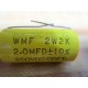 Cornell Dubilier WMF 2W2K Capacitor WMF2W2K 2.0MFD 200VDC (Pack of 4) - New No Box