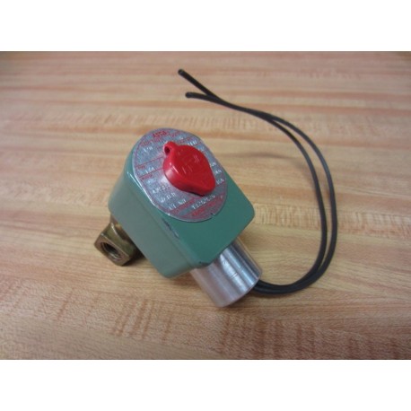 Asco T8262C20 Solenoid Valve WValve Attachment (14") - Used