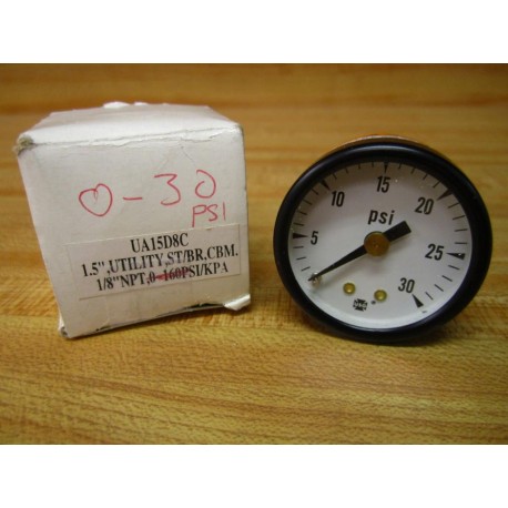 USG UA15D8C Pressure Gauge