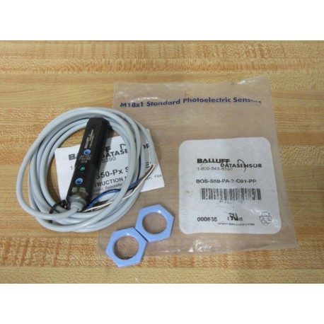 Balluff S50-PA-2-C01-PP Proximity Sensor S50PA2C01PP