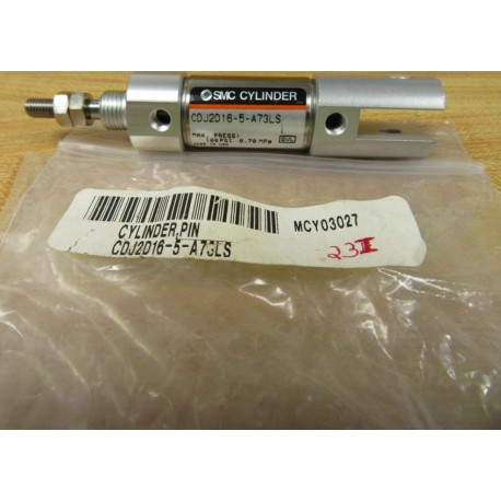 SMC CDJ2D16-5-A73LS Cylinder CDJ2D165A73LS