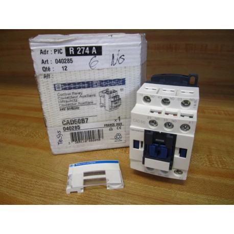 Telemecanique CAD50-B7 Control Relay CAD50B7