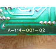 A-114-001-02 Circuit Board A11400102 - Used