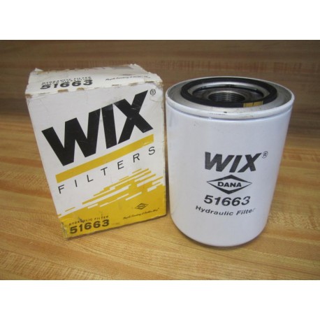 Wix 51663 Hydrauluic Filter Element