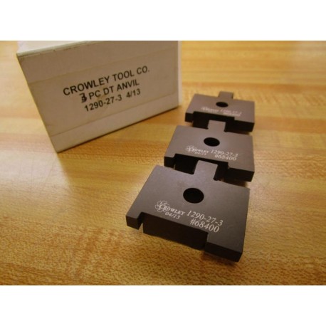 Crowley Tool 1290-27-3 DT Anvil 1290273 (Pack of 3)