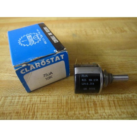 Clarostat 73JA Potentiometer 10K ± 5%