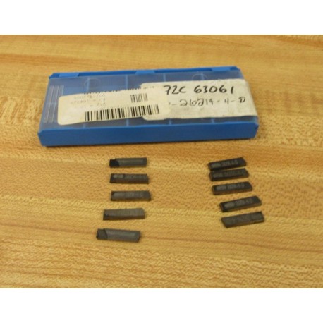 Mapal SP-26214-4-D Carbide Insert SP262144D (Pack of 10)
