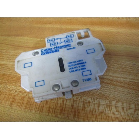 Cutler Hammer C320KGD2 Eaton Connector Series A2 - Used