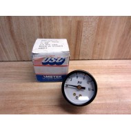 US Gauge 146010A Pressure Gauge 0-15PSI 18"NPT 1-12"