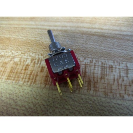 C&K 7205 Toggle Switch (Pack of 4) - New No Box