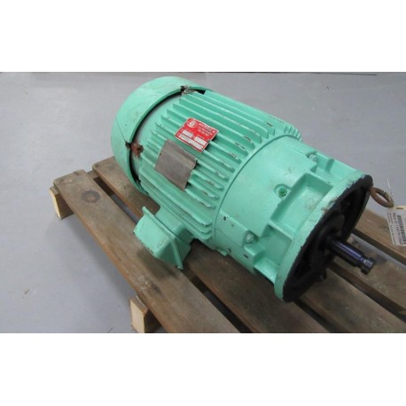 FE 2151 TES 7054AB W Motor 1755RPM 10HP W Cracked Frame - Refurbished