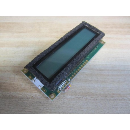Vecima PC1602G-P2 Powertip LCD Module Type PC1602GP2 PC1602LRS-GWA-B-P2 - Parts Only
