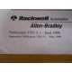Allen Bradley 40072-001-01 MicroLogix 1000 Installation Instructions - Used