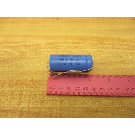 Sprague 53D Capacitor 2800 UF 50 VDC - New No Box