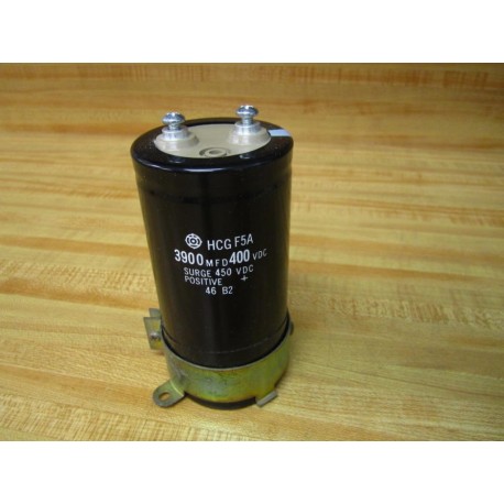 Hitachi HCG F5A Capacitor HCGF5A w 3900 MFD 400 VDC - New No Box