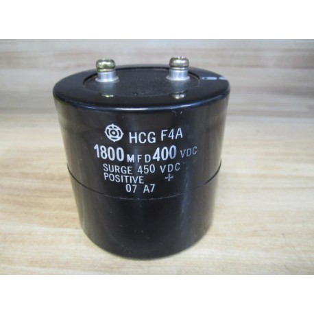 Hitachi HCG F4A Capacitor HCGF4A 1800MFD 400VDC - New No Box