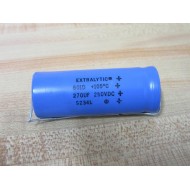 Extralytic 601D Capacitor 270UF 250VDC - New No Box