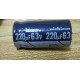 Nichicon N8816 Capacitor 220UF 63V (Pack of 7) - New No Box