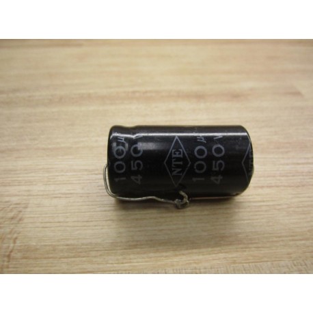 NTE 9627 Capacitor 100µF 450V UF - Used
