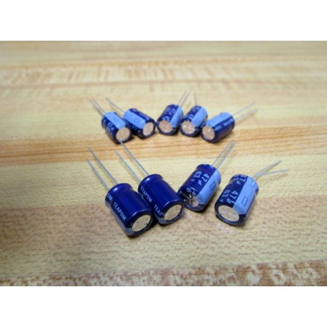 Teapom 0300 Capacitor 47UF 63V (Pack of 9) - New No Box