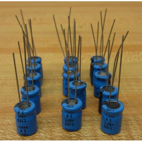 CDE 230 Capacitor 22UF 5V (Pack of 15) - New No Box