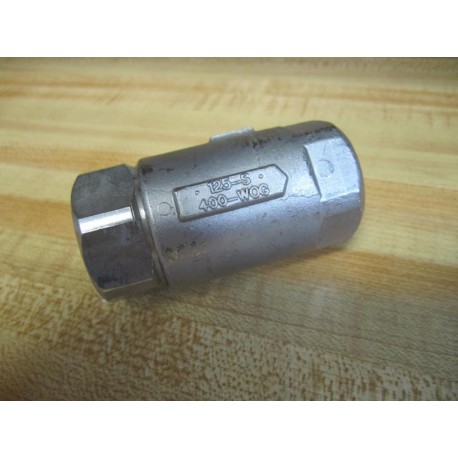 Conbraco 125S Valve - 400WOG 34" FThread - New No Box