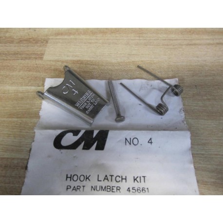 CM 45661 Hook Latch Kit WO Nut - New No Box