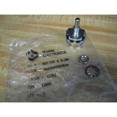 Clarostat RA20NASD502A Potentiometer