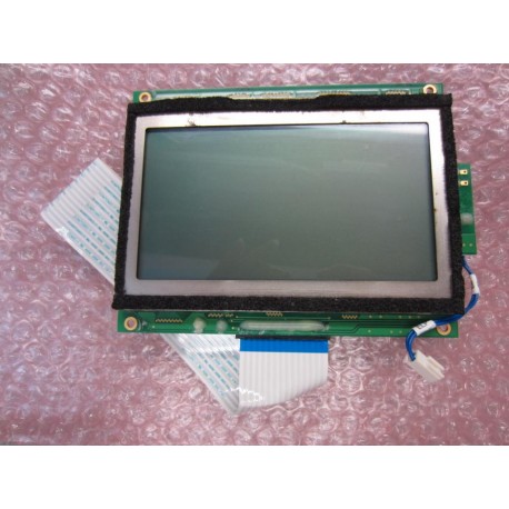 Powertip PG256128C 5.6" LCD Display  PG256128ERSCNNH w Cable + 2-Wires - Used