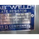 Square D 6715 TW 50 D3 Plate Resistor 51237-269-50 w Instructions