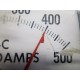 General Electric 0-500VAAC GE Gauge A-C Microamps Small Crack In Lens - New No Box