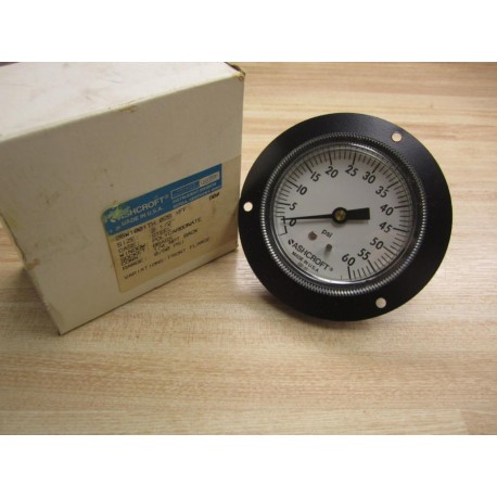 Ashcroft 25W1001TH-02B-XFF-60 Pressure Gauge 25W1001TH-02B