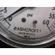 Ashcroft 25W1001TH-02B-XFF-60 Pressure Gauge 25W1001TH-02B