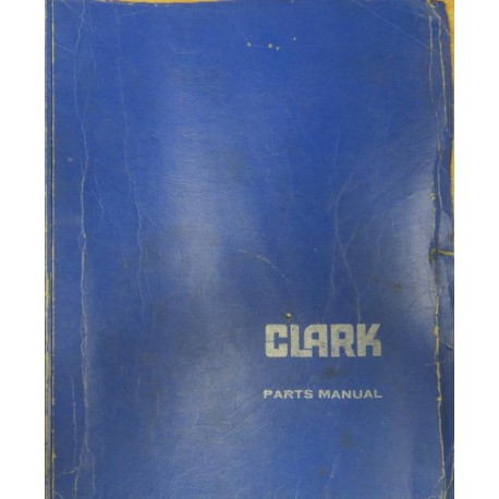 Clark Equipment 1-142 Parts Manual 1142 - Used