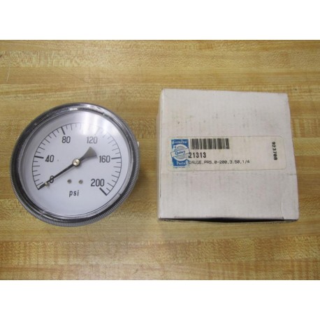 Quincy 21313 Pressure Gauge Back Mount 14" Thread