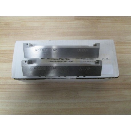 Greener SC 1337 Crimper Bases