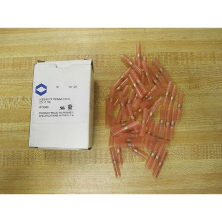 R74988 HSS Butt Connector 67120 20-18 GA - New No Box