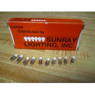 Sunray 452450 Miniature Lamp Light Bulb (Pack of 10)