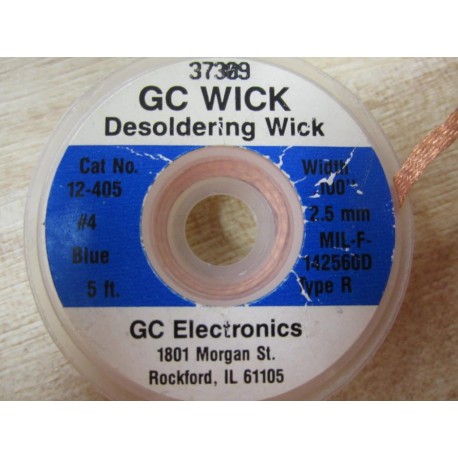 GC Electronics 37309 Desoldering Wick - New No Box