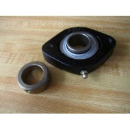 INA LOTE 05 Flange Bearing LCTE05 WInsert - New No Box