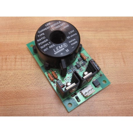 LEM 1382 Circuit Board LC100SSP7 - Used