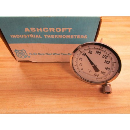 Ashcroft 50 EI42 W 040 0200F Thermometer