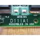 44A751206-G01 Circuit Board D11IA1 - Used